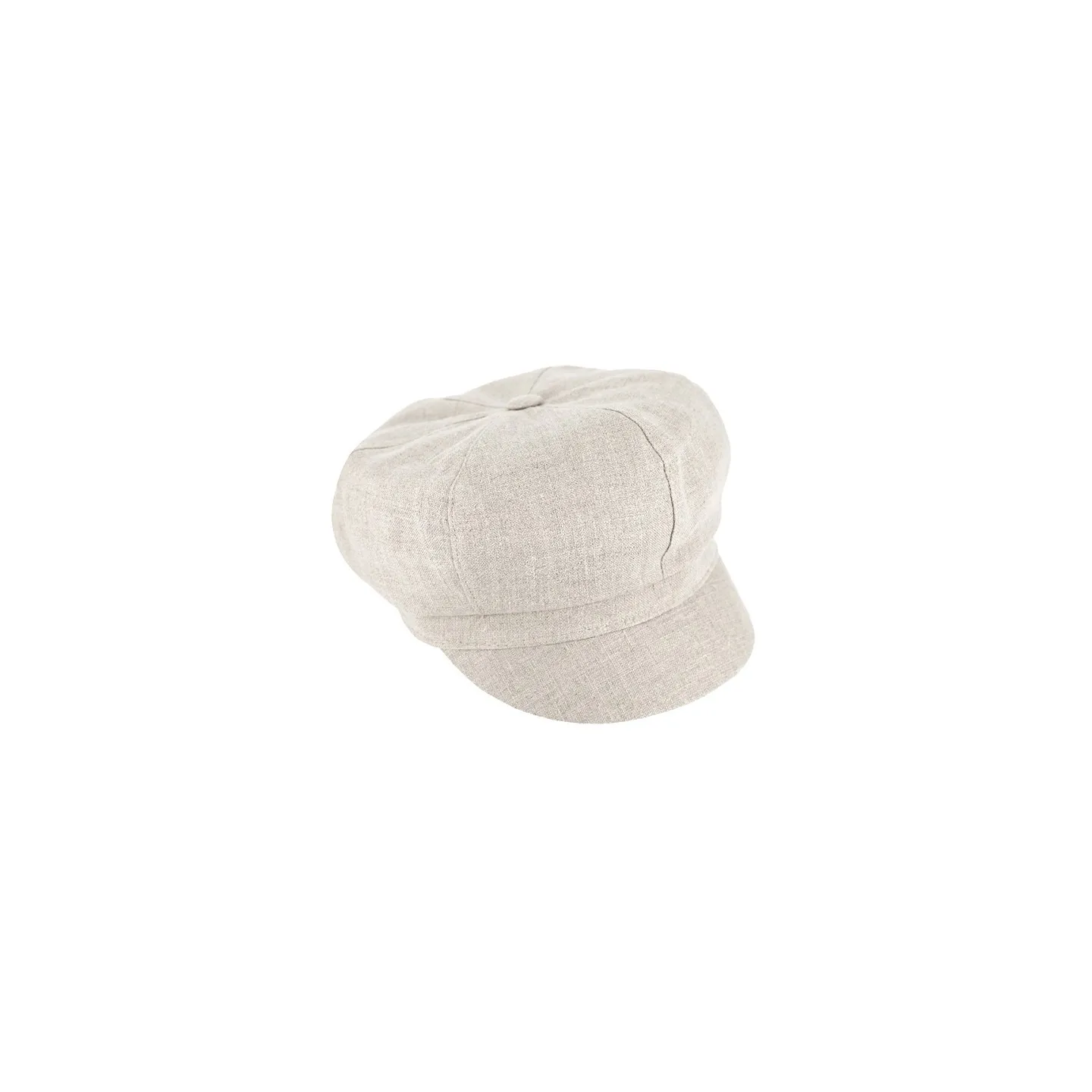 Casquette Gavroche Costanza Lin Naturel UPF 50+ - Traclet   Reference : 24725| Chapellerie Traclet