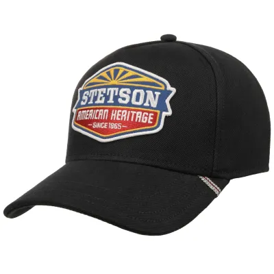 Army Cap Gosper Black UPF 40+ - Stetson Reference: 1361 | Traclet Hat Shop