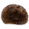 Tennessee Faux Fur White & Black Beanie - Traclet Reference: 10024 | Traclet Hat Shop