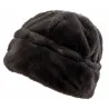Toque Femme Boréale Fausse Fourrure Marron – Traclet Reference : 24742 | Chapellerie Traclet