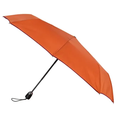 Parapluie Femme  Anna Terracotta Finition Prune - Piganiol  Reference : 24750| Chapellerie Traclet