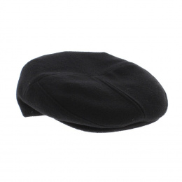 Casquette plate noir