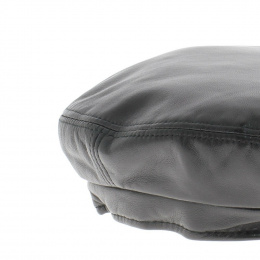 Leather beret
