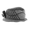 Chapeau laine bouillie fleur