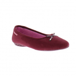 Ballerina suede heel