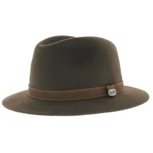 Chapeau Allegro Borsalino Rain Proof marron