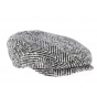 Winter bandera cap black and white chevron