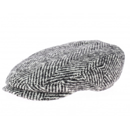 Casquette bandera hiver chevron noir et blanc