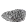 Winter bandera cap black and white chevron