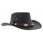 Indiana leather hat