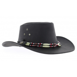 Indiana leather hat