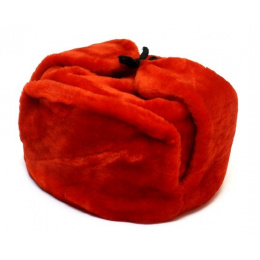 Ushanka red - Chapka URSS red