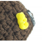 Brown siss beanie