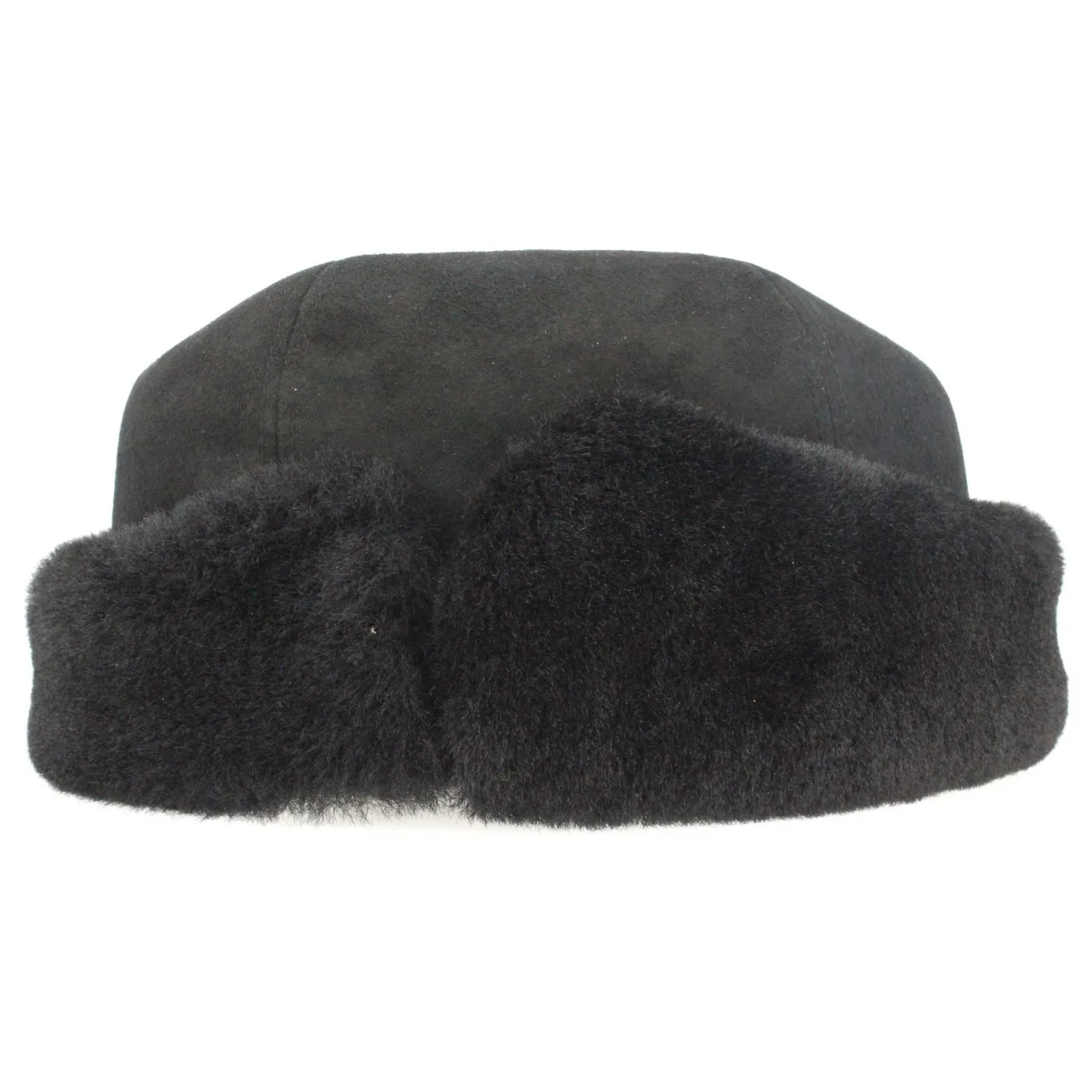 Toque Homme véritable fourrure noir