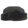 Toque Homme véritable fourrure noir