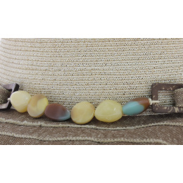 Capeline tissu femme