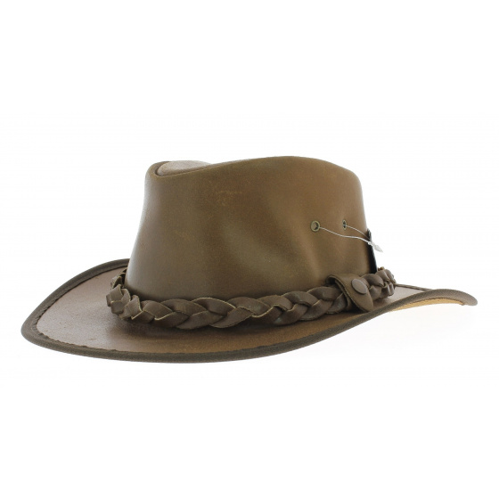 Leather hat winston