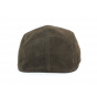 Caloway Brown leather cap by Traclet