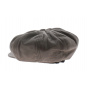 Casquette cuir montagny