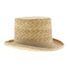 Chapeau Haut de Forme en paille 