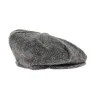 Casquette irlandaise gris chiné 