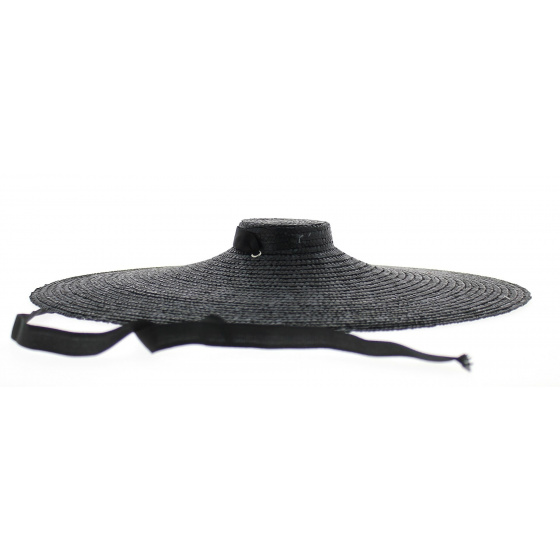 Chapeau Miniature Niçois En Paille Tressée Pour Poupée Années 1920