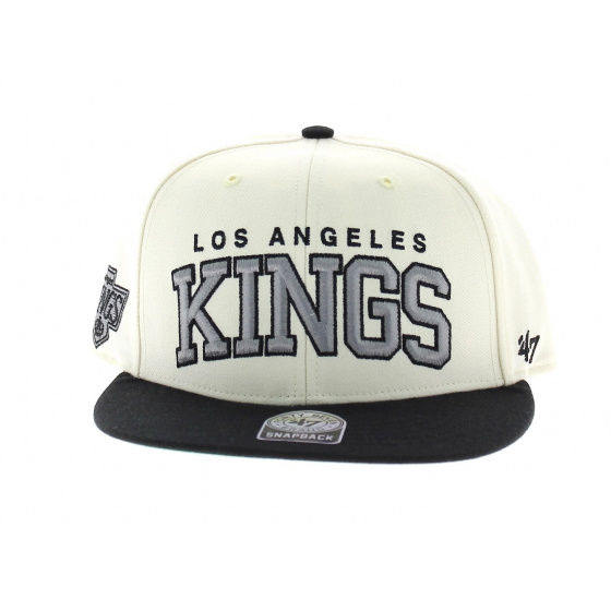 Blockshed LA Kings vintage beige noir Blockshed LA Kings vintage beige noir