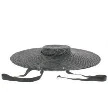 Black Provencal hat 