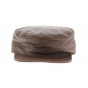 Cuban leather cap - Booster Light brown