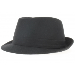 chapeau tissu noir lainage After chapeau tissu Traclet