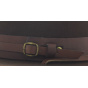 Brown felt scout hat