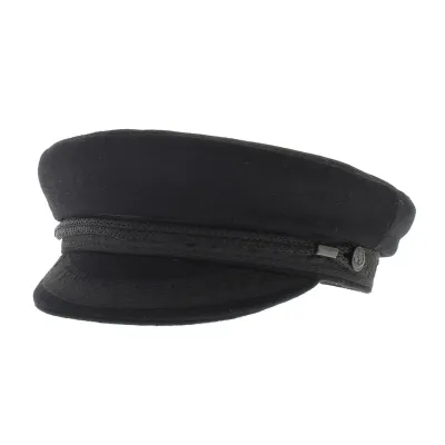 Cap sailor black pea jacket