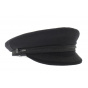 Cap sailor black pea jacket