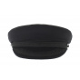 Cap sailor black pea jacket