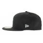 New York Yankees Cap Black on White 59FIFTY