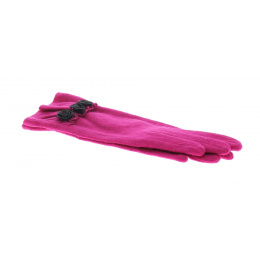 Fancy glove woman Oriane fushia