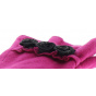 Fancy glove woman Oriane fushia