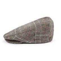 Hooligan Brixton brown checkered cap