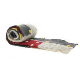 Vincent Pradier patchwork scarf