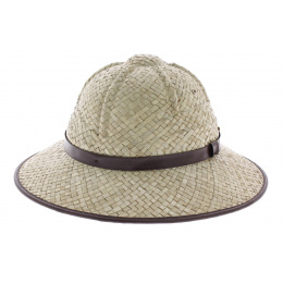 Colonial helmet with cork lining