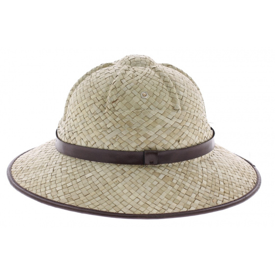 Colonial helmet with cork lining