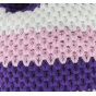 Le Drapo White-Purple-Pink hat