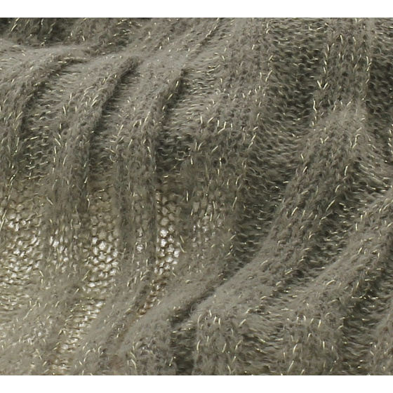 Fancy taupe scarf