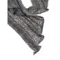 Grey fancy scarf