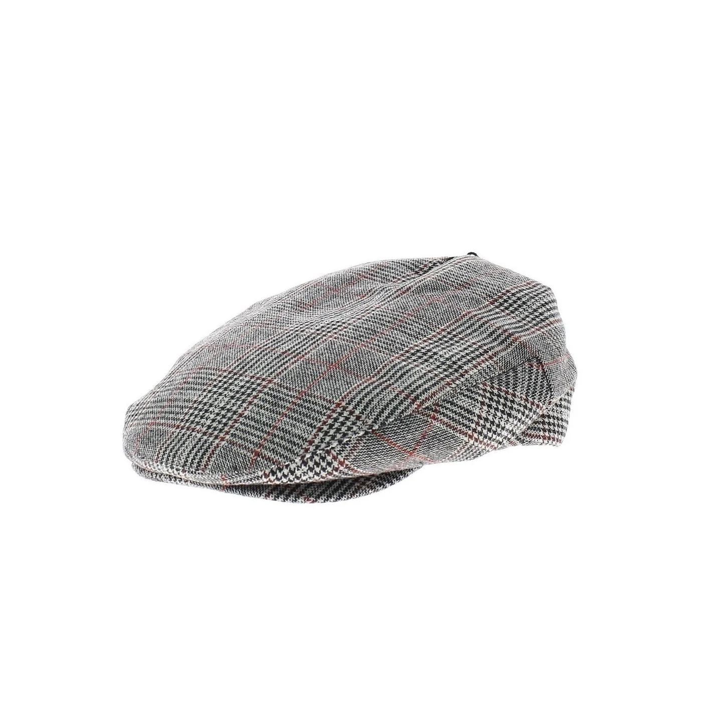 Casquette Hooligan Brixton marron à carreaux- achat casquette hooligan brixton - casquette plate bri Reference : 3924 | Chapelle