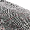 Casquette Hooligan Brixton marron à carreaux- achat casquette hooligan brixton - casquette plate bri Reference : 3924 | Chapelle