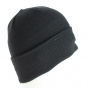 The Uniform Black Beanie - Coal