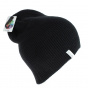 The Frena Black Beanie - Coal