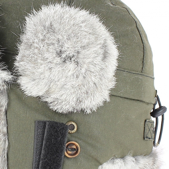 Khaki Stetson Boulder Lapeer Trapper Hat