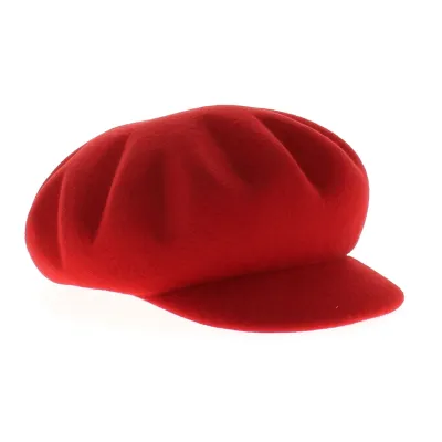 Cuban Cap - Red Venice Reference: 4106 | Traclet Hat Shop